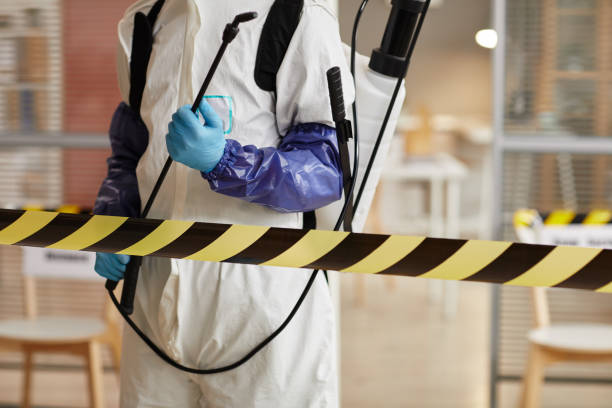 Professional Sewage Cleanup technician working in Oxford, GA